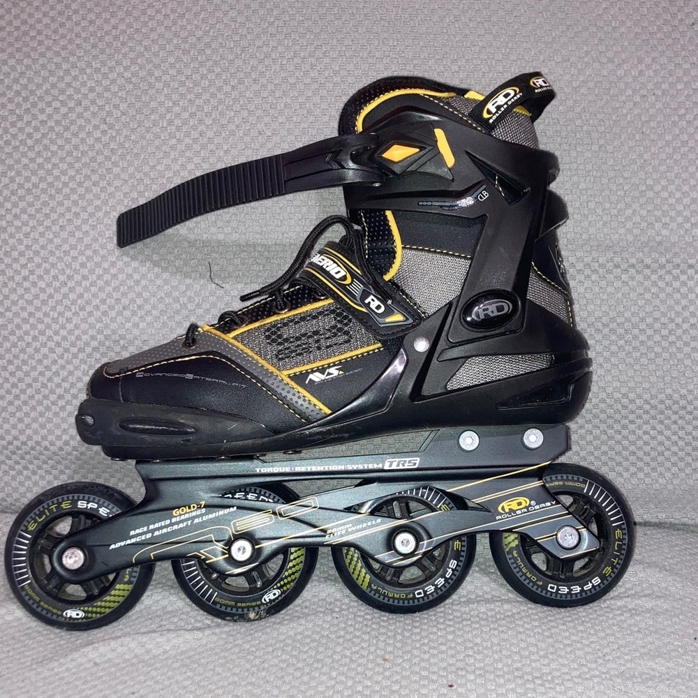 AERIO Q60 roller derby Black and Yellow Inline Skates